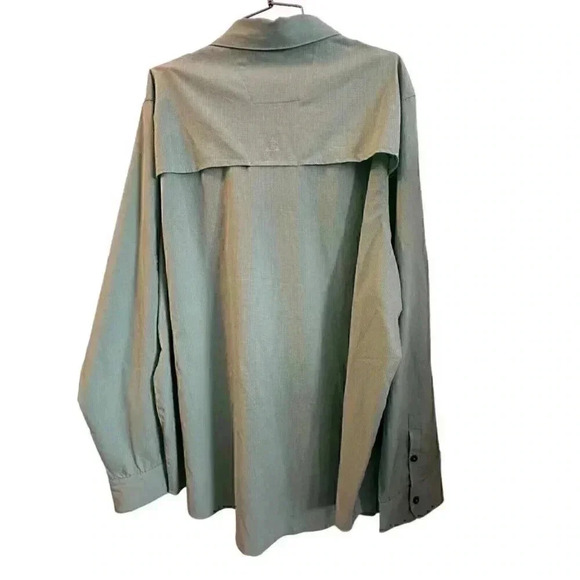 Lot of 2 Gerry performance vented button up shirts XXL zip front pocket NWOT - Picture 4 of 16